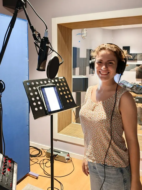 Vocal session in Room A